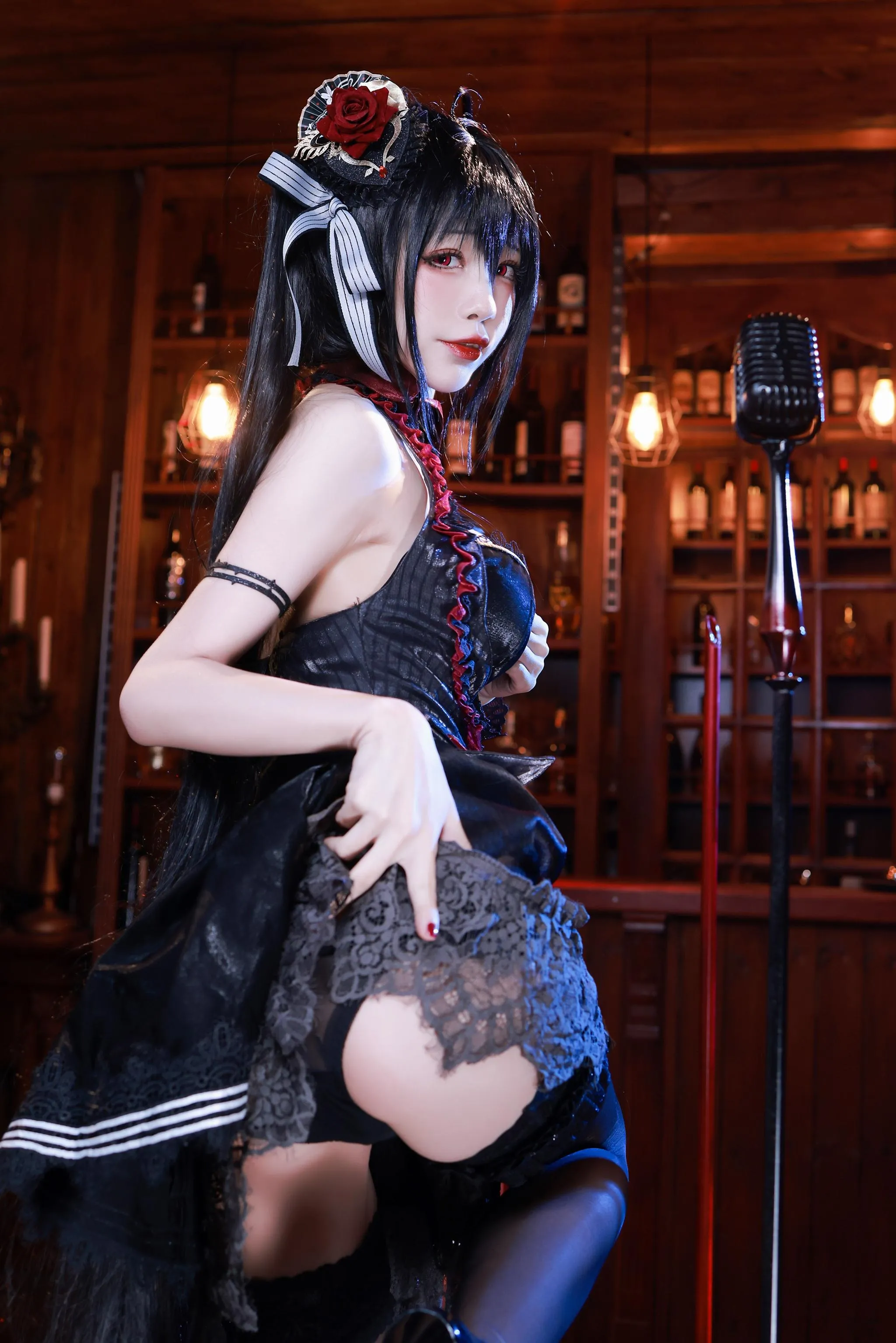 水淼aqua – NO.76 大凤 打歌服 [45P]插图6